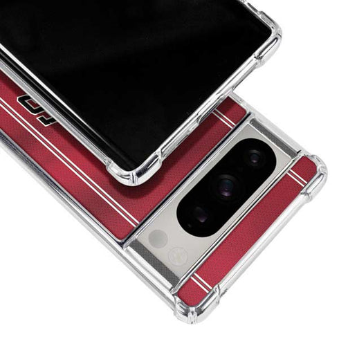 NBA Chicago Bulls Jersey Google Pixel 8 Pro Clear Case